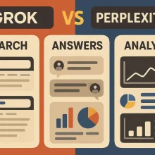 Grok или Perplexity AI: сравнение ИИ в поиске, ответах и анализе