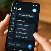 Как пользоваться интерфейсом Grok: меню, команды, структура