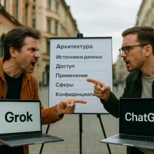 Grok или ChatGPT: что лучше выбрать в 2025 году