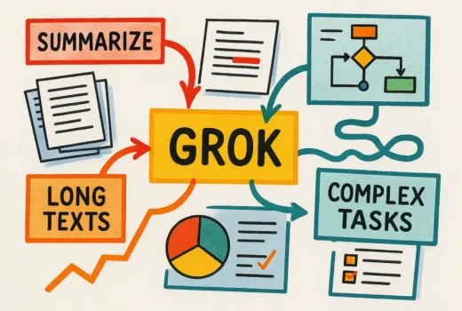 Как работать в Grok с длинными текстами и сложными задачами